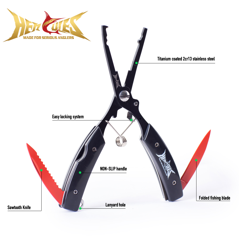 คีมตกปลา HERCULES พร้อมปลอกและ - Fishing Hook Sharpener บทวิจารณ์และราคา