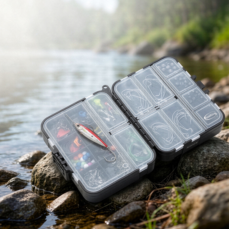 กล่องเก็บอุปกรณ์ตกปลา กล่องใส่ - Fishing Hook Box บทวิจารณ์และราคา