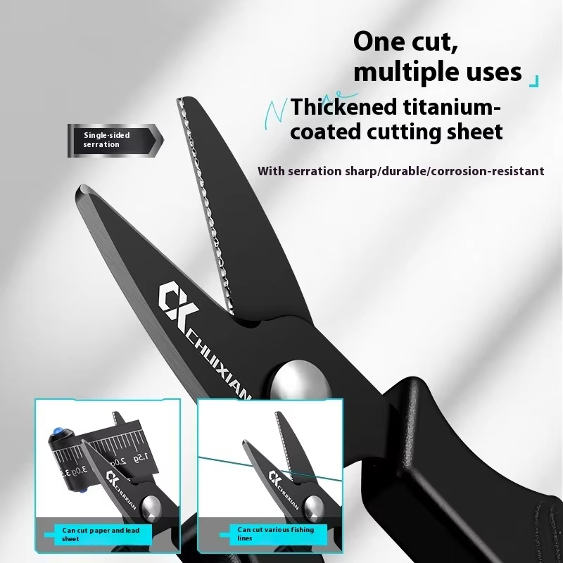 กรรไกรตกปลาแบบพกพาเคลือบไทเทเน - Fishing Hook Remover บทวิจารณ์และราคา